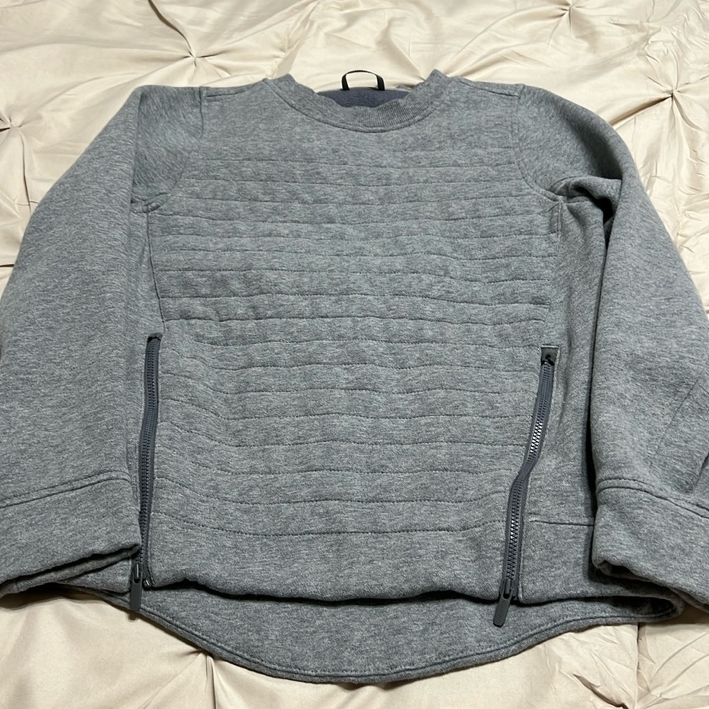 Gray Lululemon crew neck sweatshirt size 2